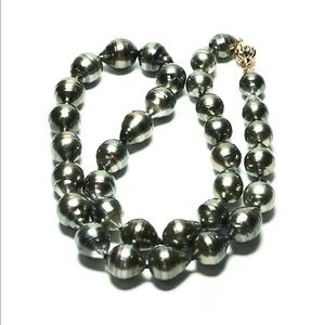 💥 French Polynesia Tahitian Peacock Pearl Necklace